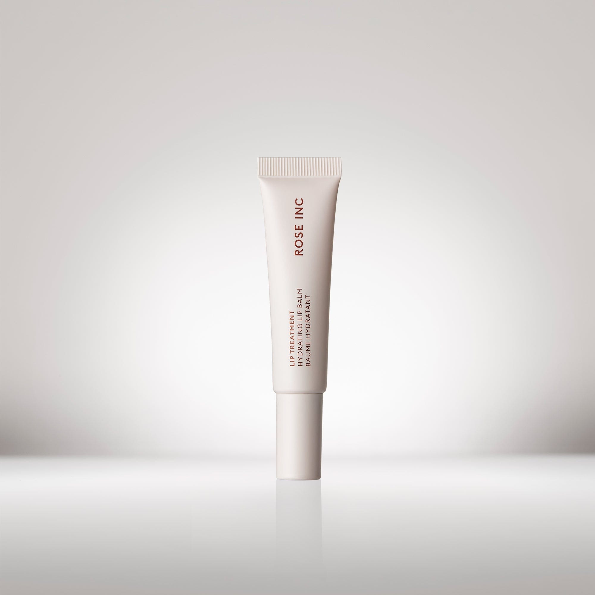 Rose inc's lip treatment balm, closed.