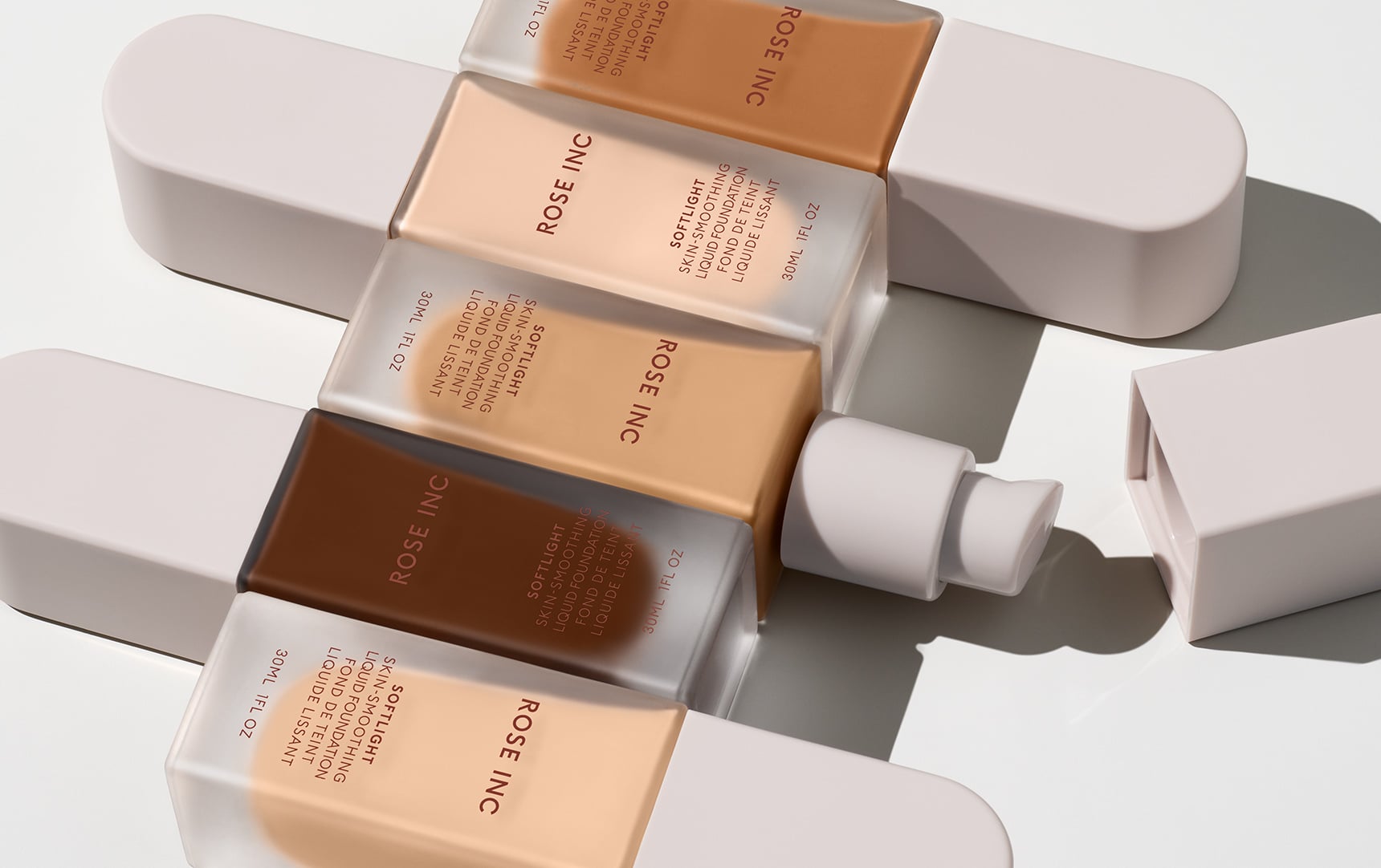 Softlight Foundation Shade Range